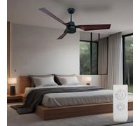 Ventilatore da Soffitto Ventola Vor-Rücklauf 3 Livelli Timer Telecomando