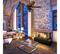 Ventilatore da soffitto Westinghouse Barnett, legno Westinghouse