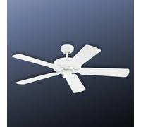 Ventilatore da soffitto Westinghouse Monarch, bianco, silenzioso, in acciaio Westinghouse