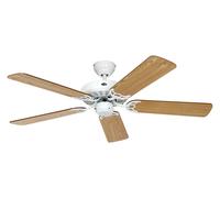 Ventilatore da Soffitto Winterbetrieb Classic Royal Bianco & Pino Ventola 132 CM