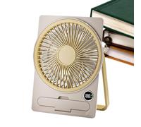 Ventilatore Da Tavolo: 18,5 x 13,5 cm Ventilatore Portatile Per Scrivania | Strumento Di Raffreddamento Personale Elettrico LCD Display Digitale Hangable USB Standing For Kitchen Student