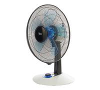 VENTILATORE DA TAVOLO 3 VELOCITA' 5 PALE BLU NERO BIMAR INB-VT355