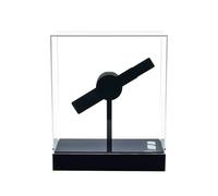 Ventilatore da tavolo 3D piccolo da 20 cm con ologramma e 149 perline LED, cartello pubblicitario for bar, negozi, Halloween, Natale Alta Definizione