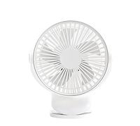 Ventilatore da tavolo a doppio scopo compatto da tavolo portatile 4000 mAh grande capacità ricaricabile USB elettrico 720 angolo regolabile a 4 velocità silenzioso raffreddatore d'aria per dormitorio