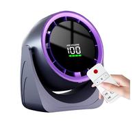 Ventilatore da tavolo con telecomando - Ventilatore telecomandato senza fili con display digitale,Dispositivo di aggiornamento personale compatto potente per il luogo di lavoro di casa