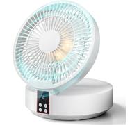 Ventilatore Da Tavolo, Da Scrivania Con Telecomando, Silenzioso E Potente, Venti