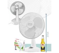 Ventilatore Da Tavolo da Terra a Pale 40 cm CFG Oscillante 3 Velocità EV007