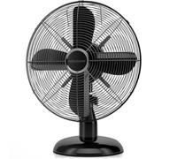 ProfiCare® Ventilatore con funzione girevole | Ventilatore silenzioso a 3 livelli | Ø 30 cm | Ventilatore da tavolo 35 W | Ventilatore da tavolo molto silenzioso | PC VL 3063 M nero