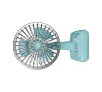 Ventilatore da tavolo in lega retrò ricaricabile USB a 3 velocità portatile vintage ventilatore da scrivania con griglia metallica scrivania in lega metallica