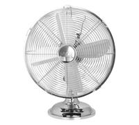 VENTILATORE DA TAVOLO IN METALLO CROMO 30 CGF EV015