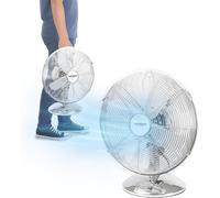 Ventilatore da Tavolo Moderno 40W Silenzioso - 3 velocità e Oscillazione