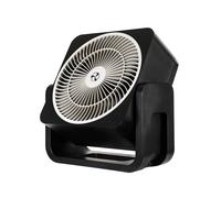 Ventilatore Da Tavolo Moderno Con 3 Velocità Airos Circubox Nero [EEK: Inaditato]