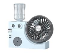 Ventilatore da tavolo nebulizzante - Raffreddatore portatile ricaricabile tramite USB, mini circolatore d'aria da tavolo con nebulizzazione, raffreddamento silenzioso a 3 velocità per ufficio, casa |