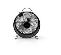 VENTILATORE DA TAVOLO NEDIS FNCL10BK20 con pale in metallo