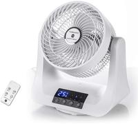 Ventilatore da Tavolo Oscillante Tornado con Telecomando 45 Watt Macom