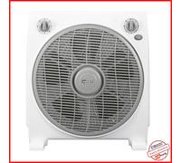 Termozeta Ventilatore Box Fan Windzeta tzwz07 – 30 cm, con Timer, Potente e Silenzioso [EEK: A]