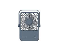 Ventilatore da tavolo Piccolo Ventilatore USB Silenzioso Con Pieghevole Stand Tavolo 1200mAh Ricaricabile Desktop Con 3 Velocità Scrivania Studente