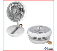 Ventilatore da Tavolo Portatile a Batterie Ricaricabile Usb cfg ev122 Air Studio [EEK: A+++]