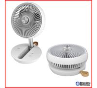 Ventilatore da Tavolo Portatile a Batterie Ricaricabile Usb cfg ev122 Air Studio [EEK: A+++]