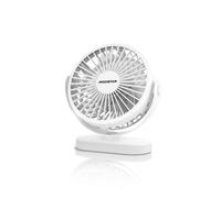 Ventilatore da tavolo potenza 4W, diametro griglia:130mm, ricarica Usb, piccolo
