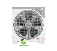 Ventilatore da tavolo quadrato airontek timer grow box griglia rotante Ø30 cm