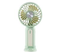 Ventilatore da tavolo, ricaricabile, impostazioni multi-velocità, batteria a lunga durata, dispositivo di raffreddamento per casa, studio, palestra, allenamento, viaggi all'aperto