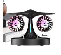 Ventilatore da Tavolo Ricaricabile - Mini Ventilatore Portatile con Nebulizzazione e LED, Silenzioso Ventilatores Personale da Scrivania | Raffrescatore Compatto per Casa Ufficio Viaggi Estate