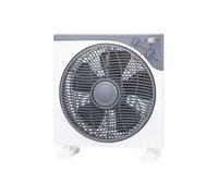 VENTILATORE DA TAVOLO SILENZIOSO 30CM 40W CON TIMER 3 VELOCITÀ BOX FAN