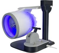 Ventilatore da Tavolo Turbo Umidificatore Ventilatore da Tavolo Jet Aircraft Turbofan Turbojet Engine Model Kit Ventilatore Personale per Sala da Gioco Camera da Letto Caratteristiche E, Blue