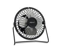 Ventilatore da tavolo USB Avant da 10 cm - Cavo da 1 m - Nero