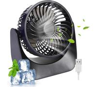 Ventilatore da tavolo USB con vento forte regolabile a 3 velocità