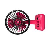 Ventilatore da tavolo USB in metallo classico piccolo dispositivo di raffreddamento ricaricabile 3 velocità regolabili ufficio uso domestico ventilatore da tavolo in lega retrò