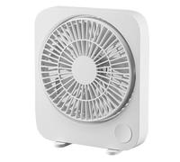 Ventilatore da tavolo USB leggero con timer regolabile per un comodo flusso d'aria ovunque tu vada (A)