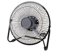 Ventilatore da tavolo USB portatile da 8 pollici in metallo alimentato tramite USB con ventola di raffreddamento a 2 velocità per tavolo da ufficio domestico all'aperto