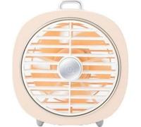 Ventilatore da Tavolo USB Usams ZB065 4W 1 Velocità Luce Notturna Silenzioso Compatto