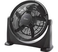 Ventilatore da terra 5 pale Ø 40 cm nero Nero