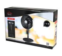 Dcg Ventilatore A Piantana Allungabile In Altezza Con Potenza 70 W Completo Di Lampada A Luce LED - VE1910TT