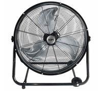 Ventilatore da Terra EDM 33933 Nero 180 W Ø 60 cm Ø 60 x 70 cm Con ruote