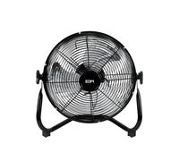 Ventilatore da Terra EDM industriale Nero 45 W Ø 30 x 41 cm