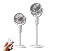 Ventilatore da terra per camera da 5 velocità 90° manuale verticale 180° oscillante