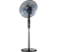 Ventilatore da Terra Ventilatore da Pavimento con impostazione a 3 velocità, Ventilatore da Terra con Testa oscillante a 90° a Sinistra e a Destra, Ventilatore a piedistallo con 5 Pale Silenzioso