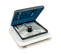 Ventilatore da tetto per camper, 12 V, reversibile, con LED, per apertura del tetto da 280 mm