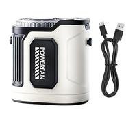 Ventilatore da Vita Ricaricabile 3600mAh a 5 Velocità Indossabile
