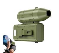 Ventilatore da Vita Ricaricabile,Con Luce a 6 Velocità 3600mAh Indossabile,Ventilatore personale da camicia, cintura | Per Campeggio Escursioni Trekking Passeggiate Lavoro Attività All'Aperto