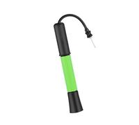 Ventilatore d'aria a gonfiaggio rapido per globi sportivi Struttura a doppia uscita Compatto Piano trasportabile con ago a sfera integrato per pallacanestro calcio Beachvolley Ventilatore a mano