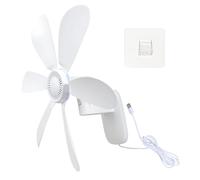 Ventilatore d'attaccatura alimentato USB a 16,5 pollici di dimensione 1 velocità di impostazione silenziosa per il ventilatore fissato al muro multiplo per piccolo