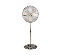 DCG VE1675 Cromo ventilatore a piantana 50 watt diam 50 cm. Altezza regolabile