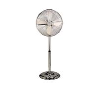 DCG VE9090 VENTILATORE A PIANTANA METAL CROME 3 VELOCITÀ OSCILLANTE POTENZA 65 W