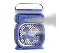 Ventilatore De Brume Portable | Éventail De Brume D'eau Bureau De Brumeux De Brume De Brume Plus Refroidisseur D'air - Appareil De Refroidissement Réglable 7 Couleurs Lumière 450 ml