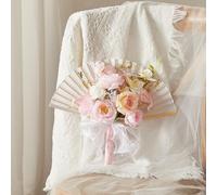 Ventilatore decorativo per la sposa del bouquet di nozze per la cerimonia di